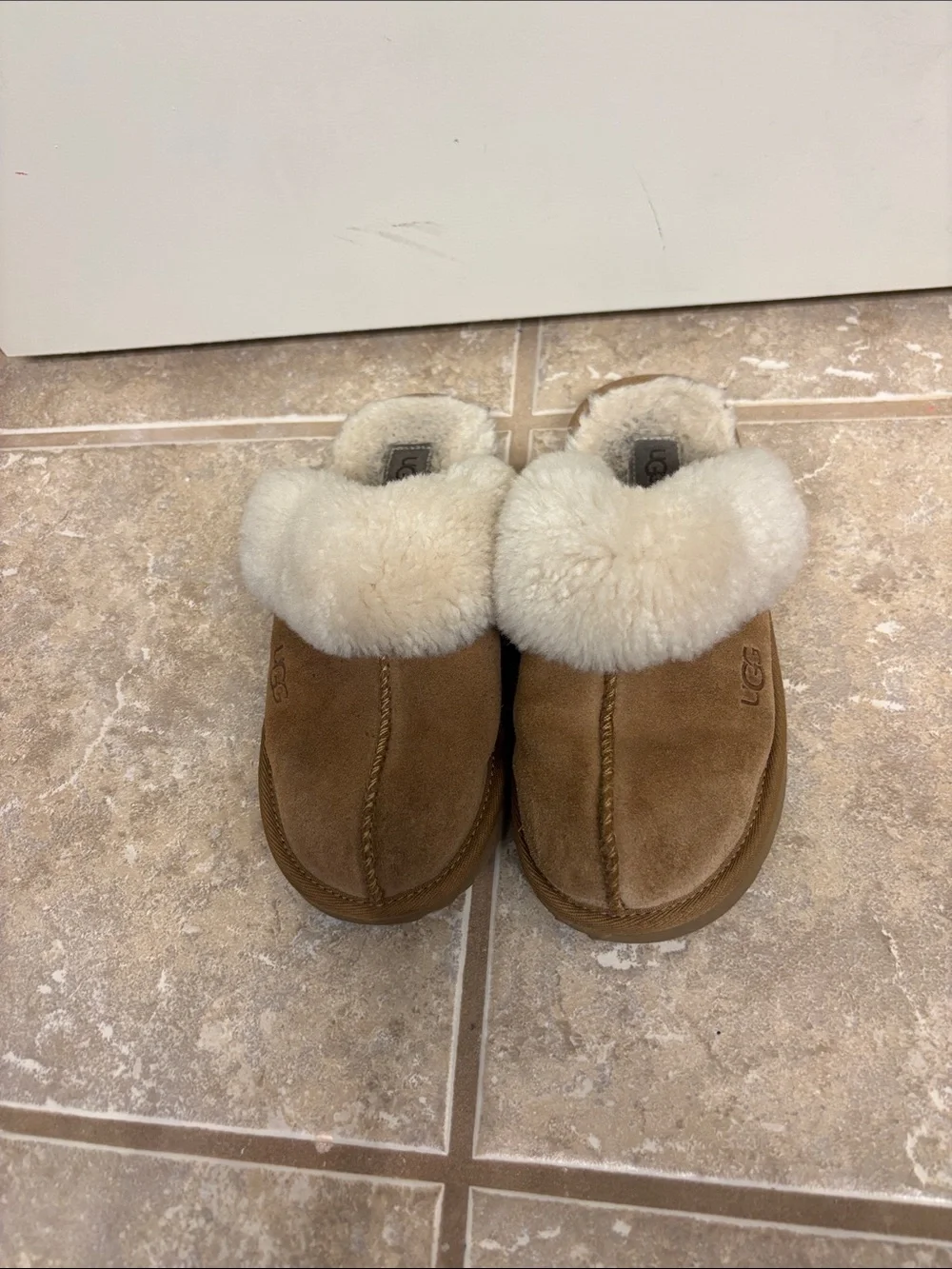 UGG chestnut suede
